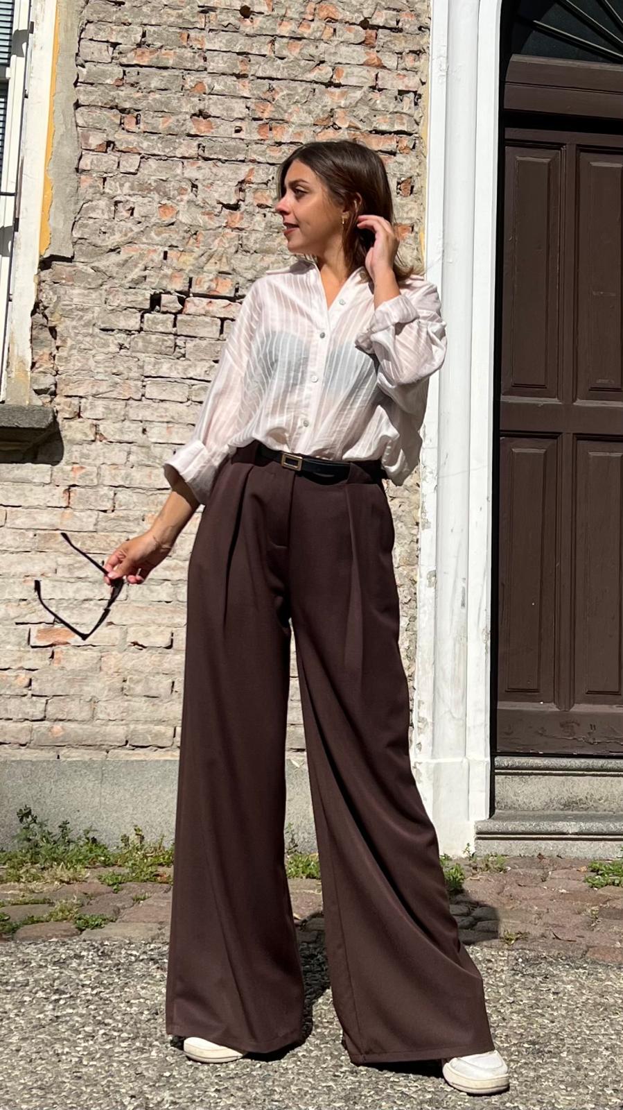 pantalone Asya cacao