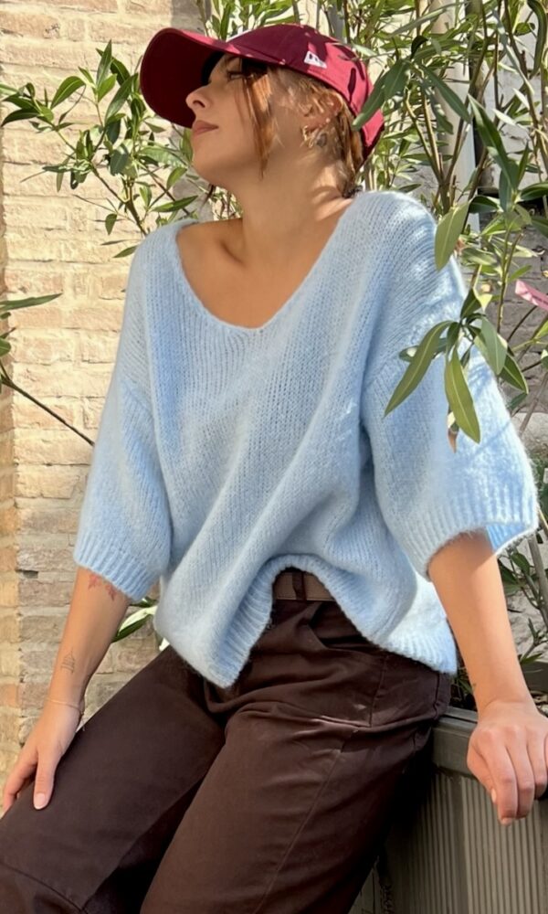 PULL GIULY IN MOHAIR