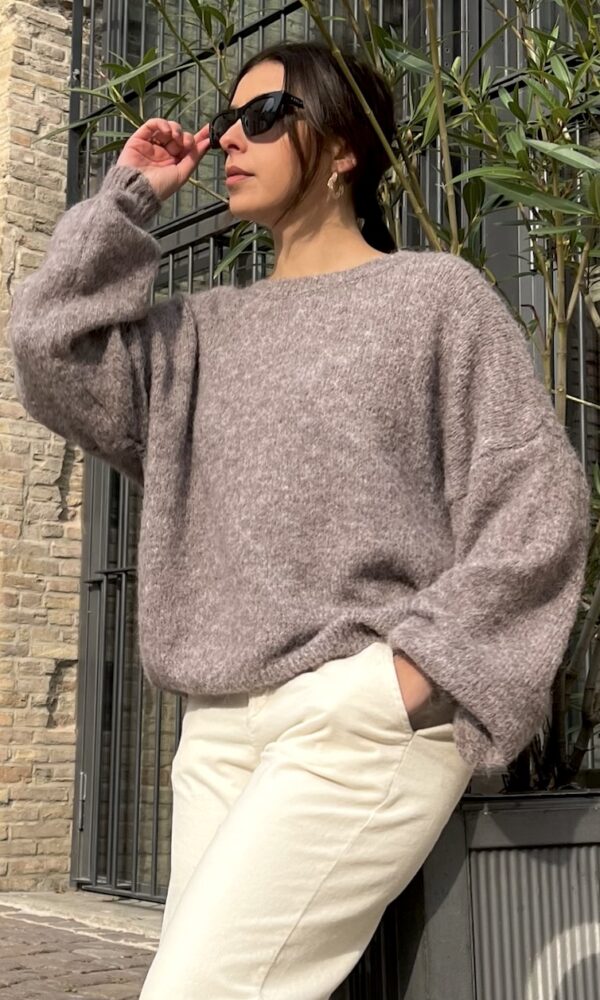 PULL MARTINA TINTA UNITA