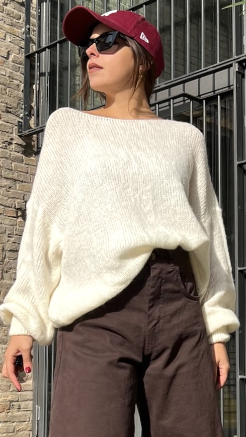 PULL OPERA IN MOHAIR