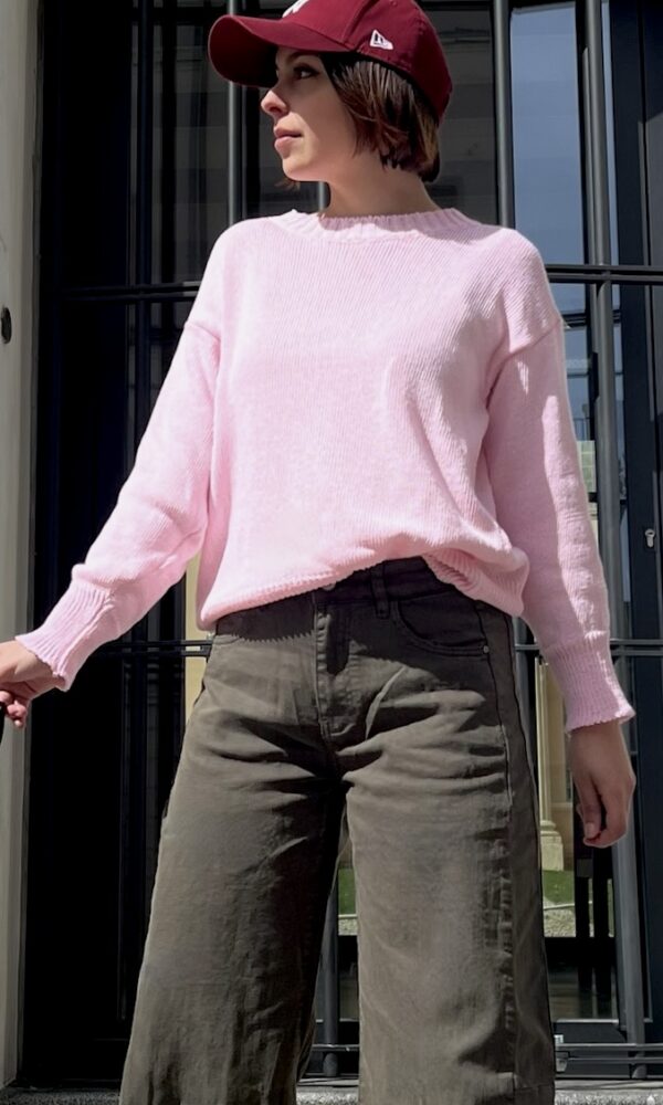 PULL AMELIA  BASIC 100% COTONE