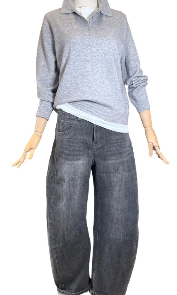JEANS STOCCOLMA GRIGIO
